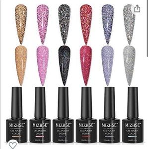 Reflective gel nail polish. Never been used!